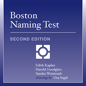 Boston Naming Test --Second Edition, Stimulus Cards/Picture Book