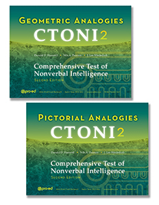 CTONI-2 Virtual Geometric Analogies/Pictorial Analogies Picture book
