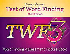 TWF-3 Word Finding Assessment Picture Book