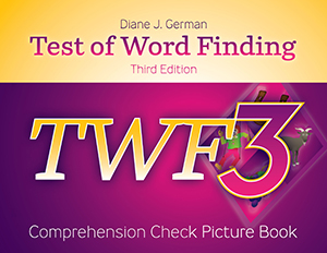 TWF-3 Virtual Comprehension Check Picture Book