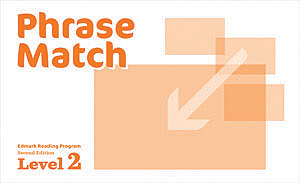 Edmark Reading Program: Level 2 - Second Edition, Additional Phrase Match Cards