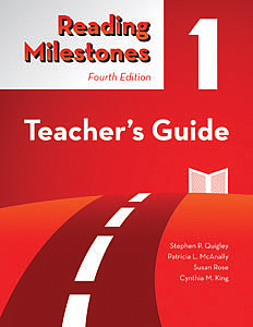 Reading Milestones–Fourth Edition, Level 1 (Red) Teacher's Guide