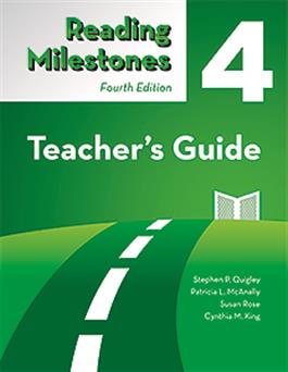 Reading Milestones–Fourth Edition, Level 4 (Green) Teacher's Guide-E-Book