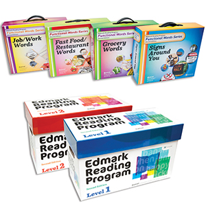 Edmark Reading Program–Second Edition: Levels 1 and 2, Print Version and Edmark Functional Words Series–Second Edition COMBO