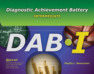 DAB-I: Diagnostic Achievement Battery-Intermediate: Complete Kit