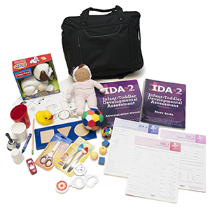 IDA-2: Infant-Toddler Developmental Assessment-Second Edition-Complete Kit WITH Manipulatives and Carrying Case