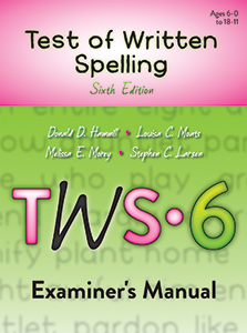 TWS-6 Examiner's Manual