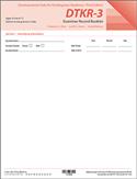 DTKR-3 Examiner Record Booklets (25) with Access Codes