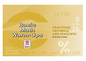 Basic Math Warm-Ups: Fractions, Decimals, and Percents