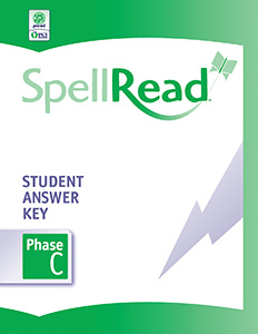 SpellRead Student Answer Key - Phase C
