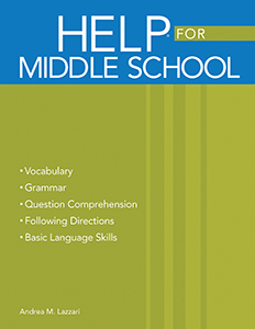 Handbook of Exercises for Language Processing HELP® for Middle School