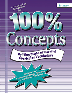 100%® Concepts: Primary-E-Book