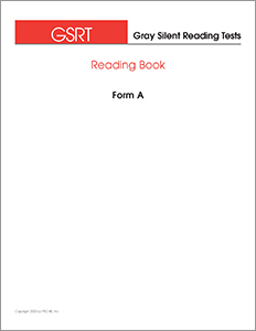 GSRT Virtual Reading Book Form A