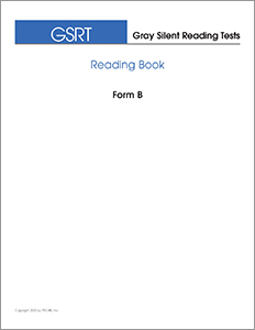 GSRT Virtual Reading Book Form B